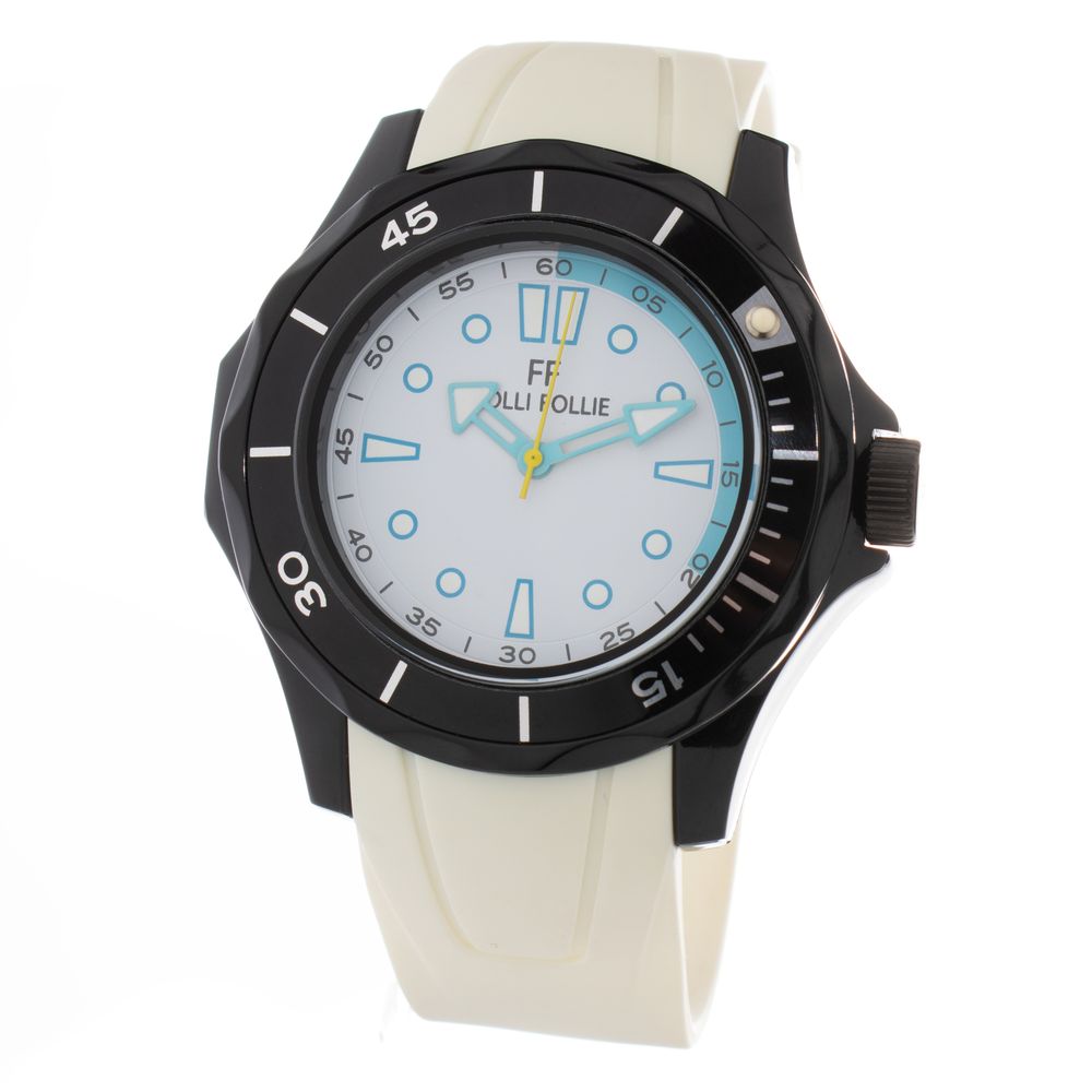 Folli Follie White Synthetic Watch - ACCEXO