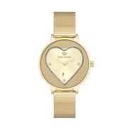 Juicy Couture Gold Stainless Steel Watch - ACCEXO