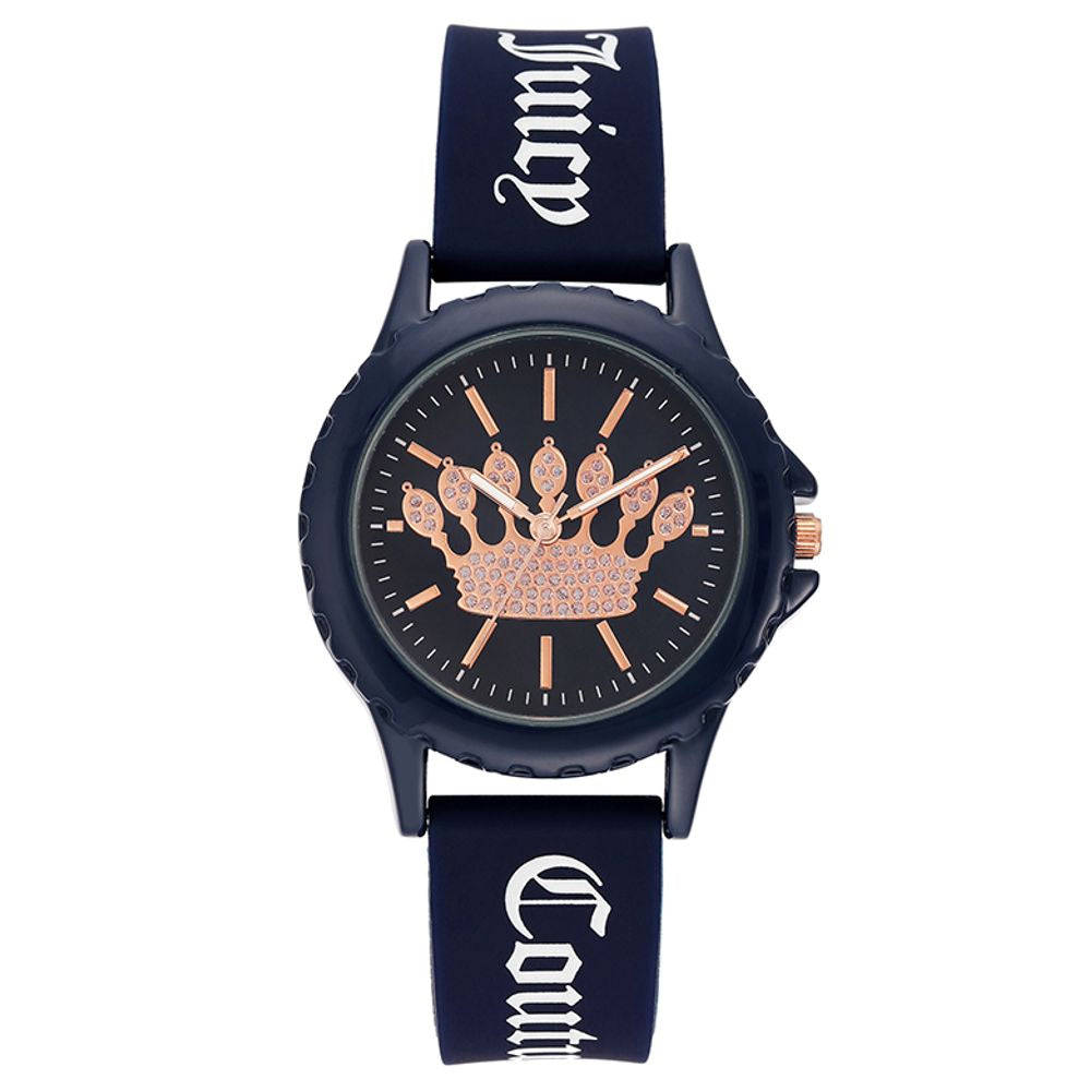 Juicy Couture Blue Silicone Watch - ACCEXO