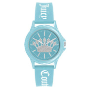Juicy Couture Blue Silicone Watch - ACCEXO