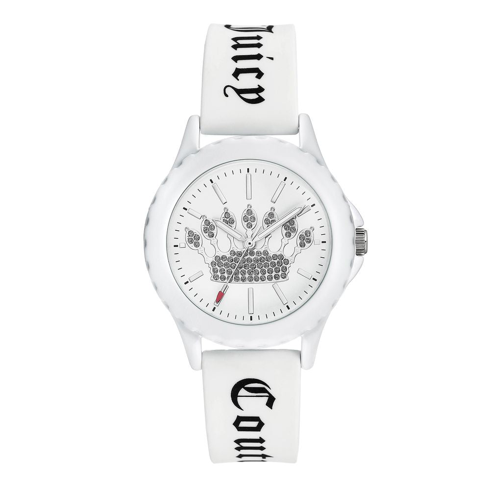 Juicy Couture White Silicone Watch - ACCEXO