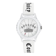 Juicy Couture White Silicone Watch - ACCEXO