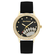 Juicy Couture Black Silicone Watch - ACCEXO