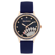 Juicy Couture Blue Silicone Watch - ACCEXO