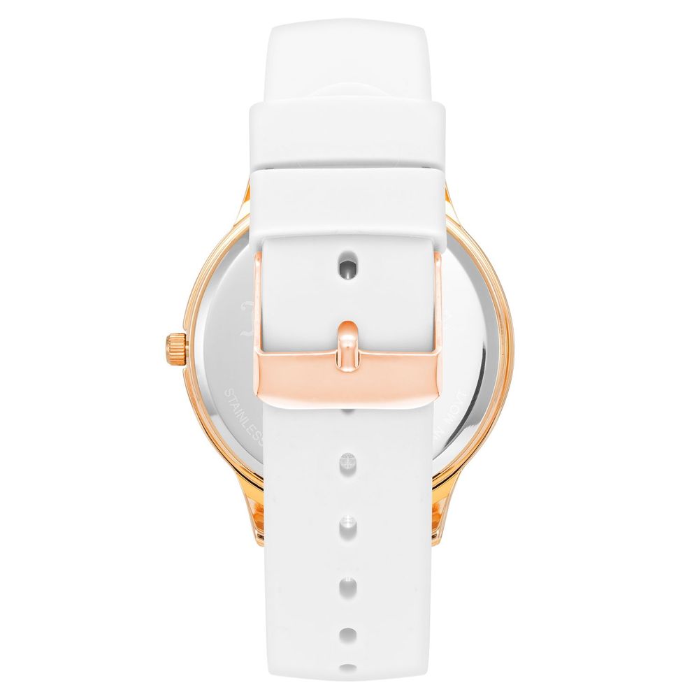 Juicy Couture White Silicone Watch - ACCEXO
