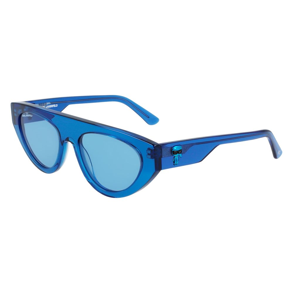 Karl Lagerfeld Blue Acetate Sunglasses - ACCEXO