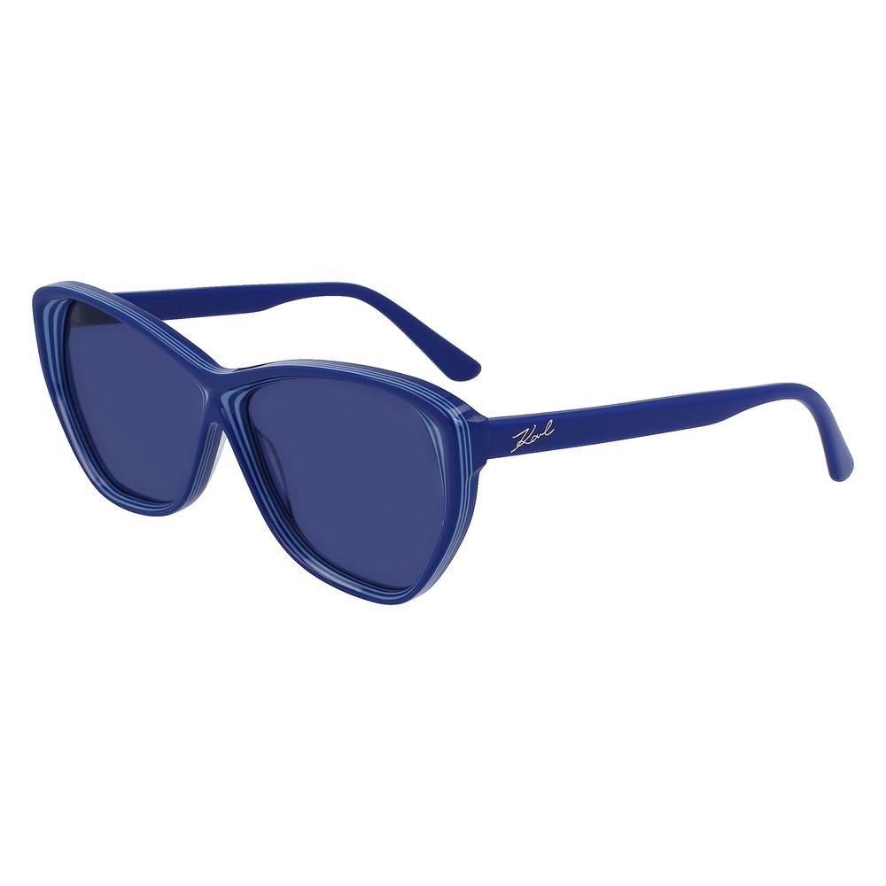 Karl Lagerfeld Blue Acetate Sunglasses - ACCEXO