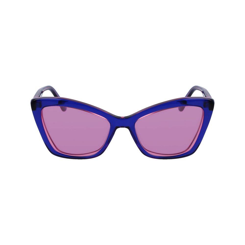 Karl Lagerfeld Blue Acetate Sunglasses - ACCEXO