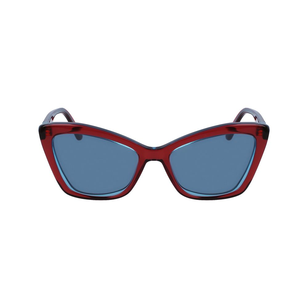 Karl Lagerfeld Red Acetate Sunglasses - ACCEXO