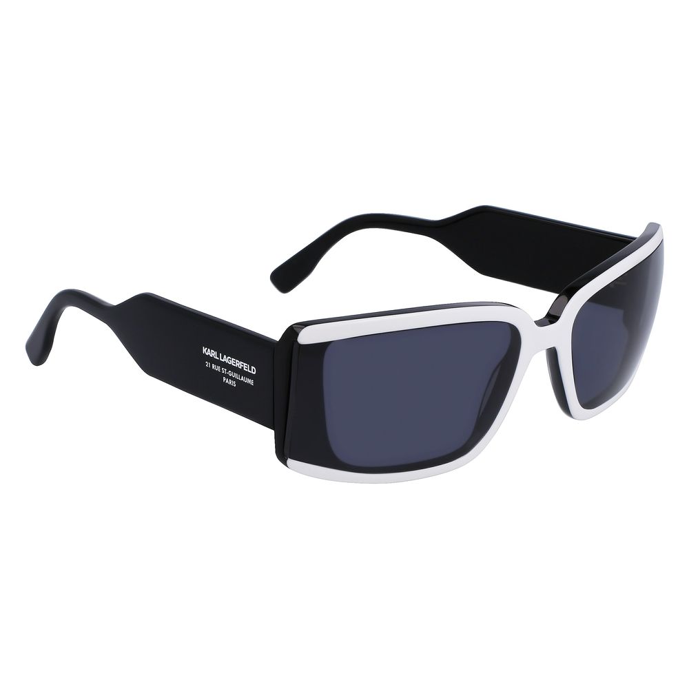 Karl Lagerfeld Black Acetate Sunglasses - ACCEXO