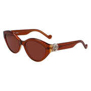 Liu Jo Brown Acetate Sunglasses - ACCEXO
