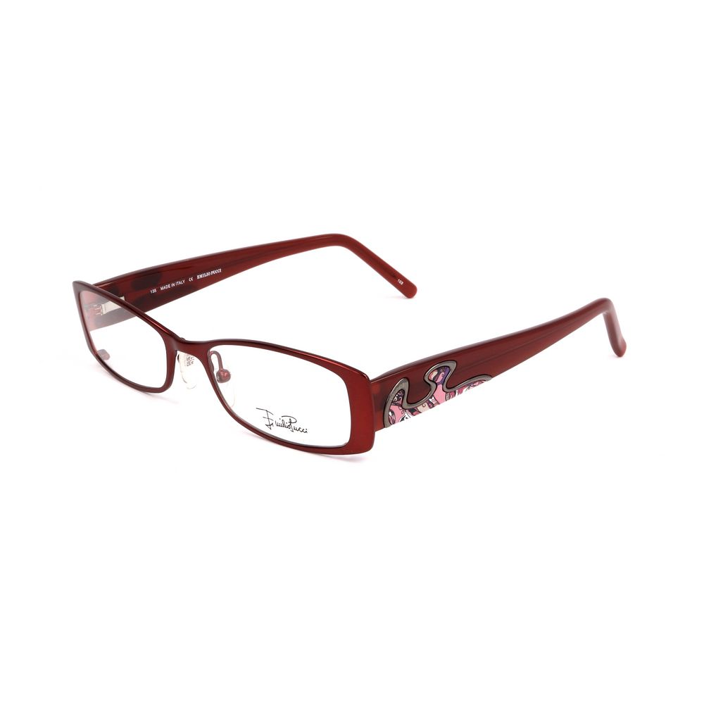 Emilio Pucci Red Metal Frames - ACCEXO