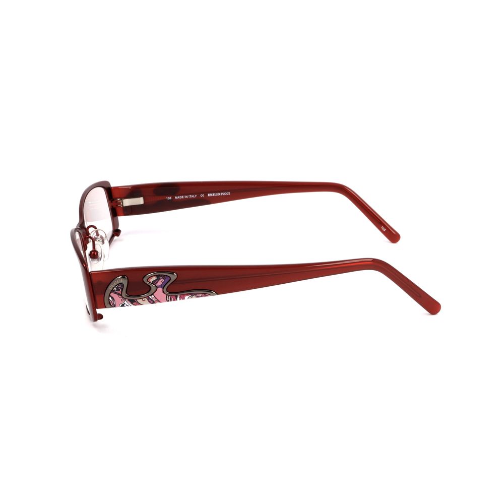 Emilio Pucci Red Metal Frames - ACCEXO