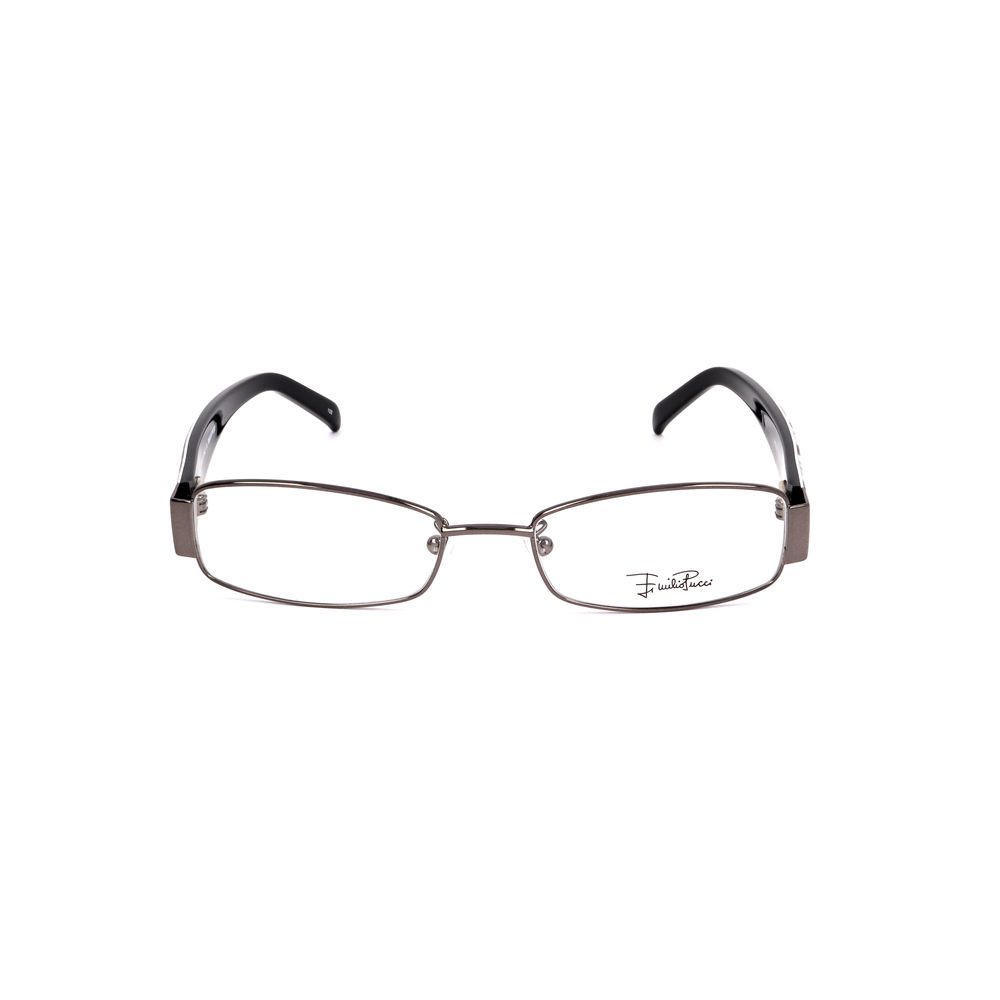 Emilio Pucci Gray Metal Frames - ACCEXO