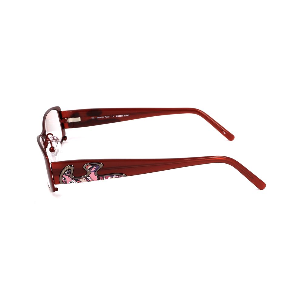 Emilio Pucci Red Metal Frames - ACCEXO