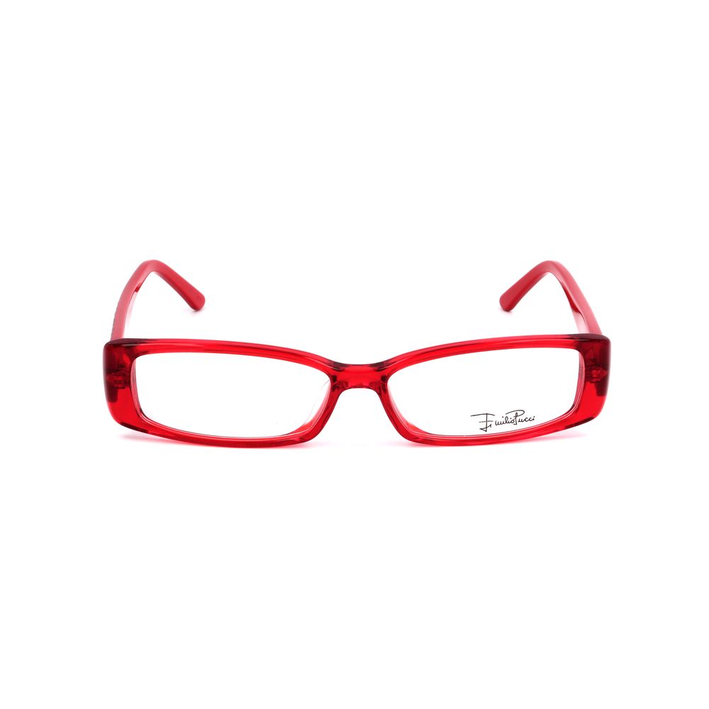 Emilio Pucci Red Plastic Frames - ACCEXO
