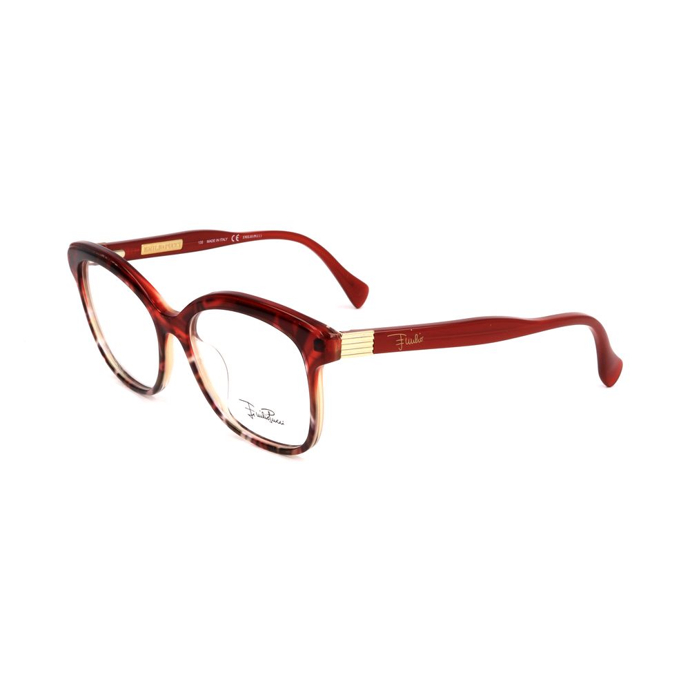 Emilio Pucci Red Plastic Frames - ACCEXO