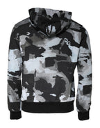 Dolce & Gabbana Multicolor Camouflage Men Hooded Sweater (Copy)