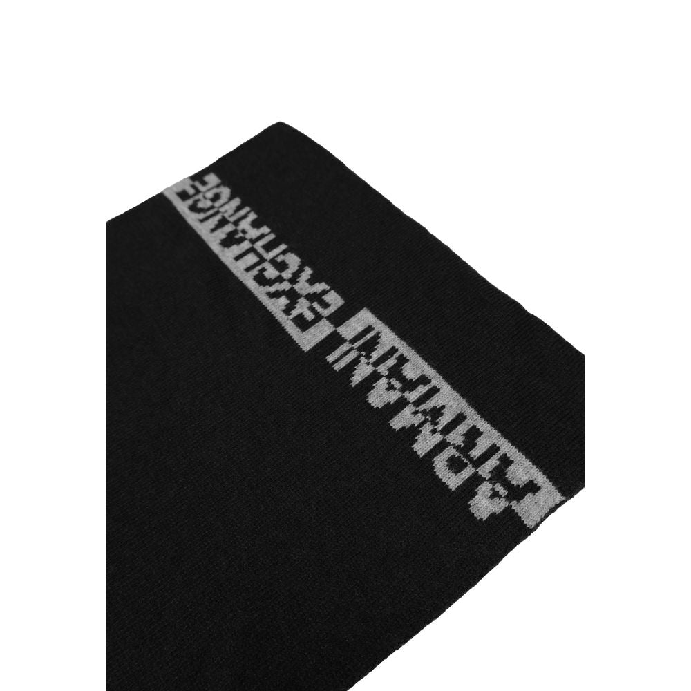 Armani Exchange Black Polyamide Scarf - ACCEXO