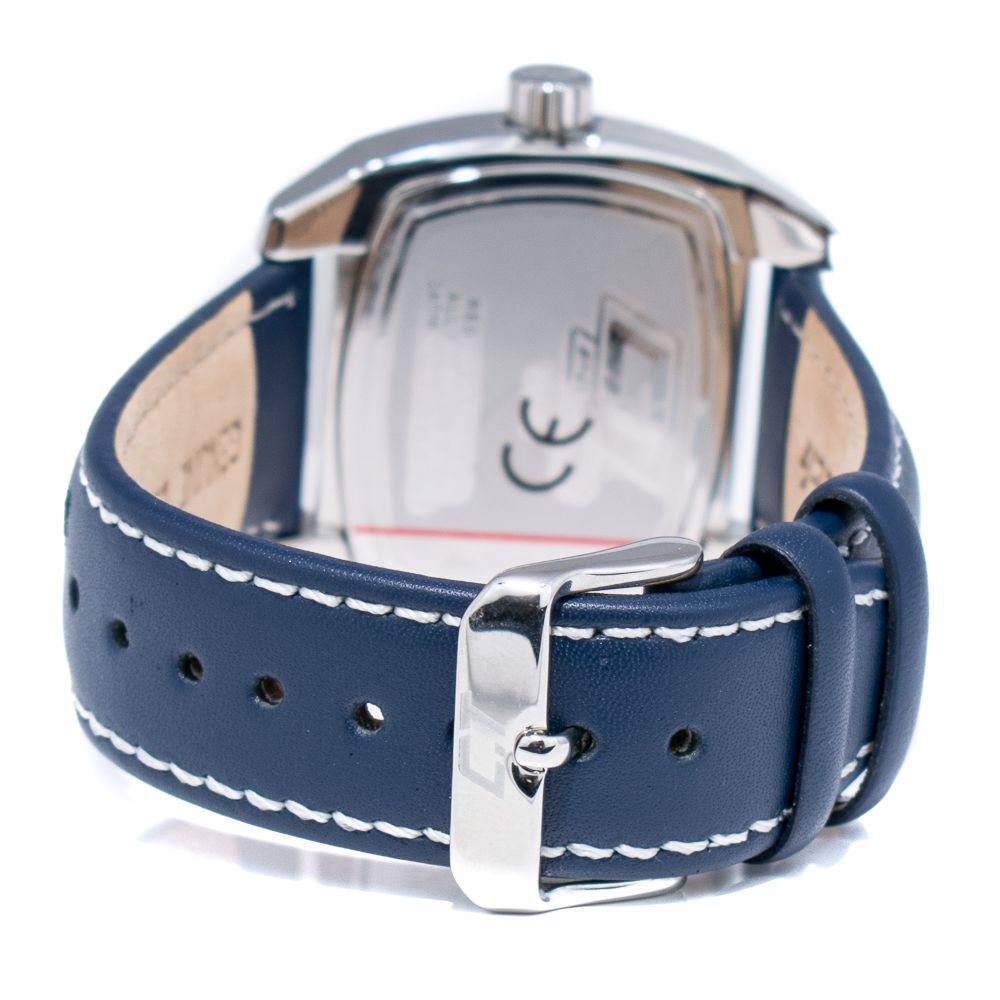 Chronotech Blue Leather Watch - ACCEXO