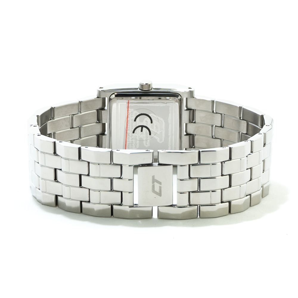 Chronotech Silver Steel Watch - ACCEXO