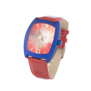 Chronotech Red Leather Watch - ACCEXO