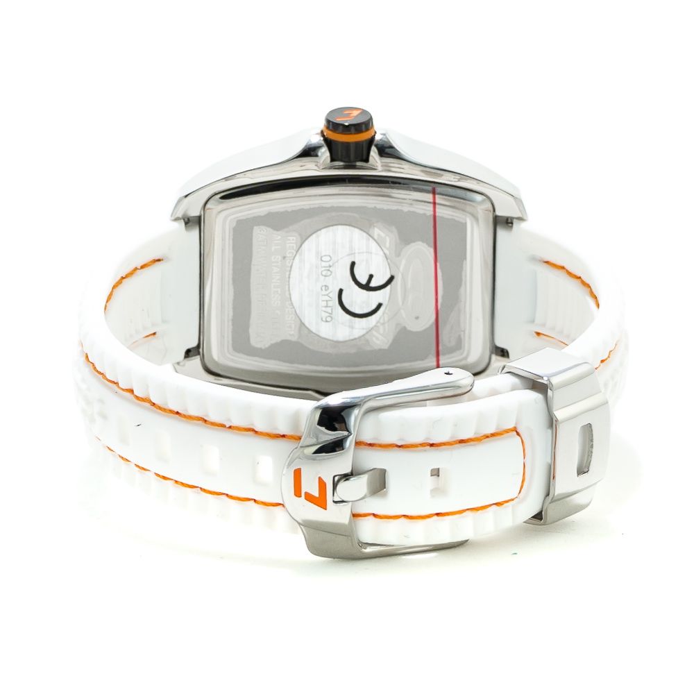 Chronotech White Rubber Watch - ACCEXO