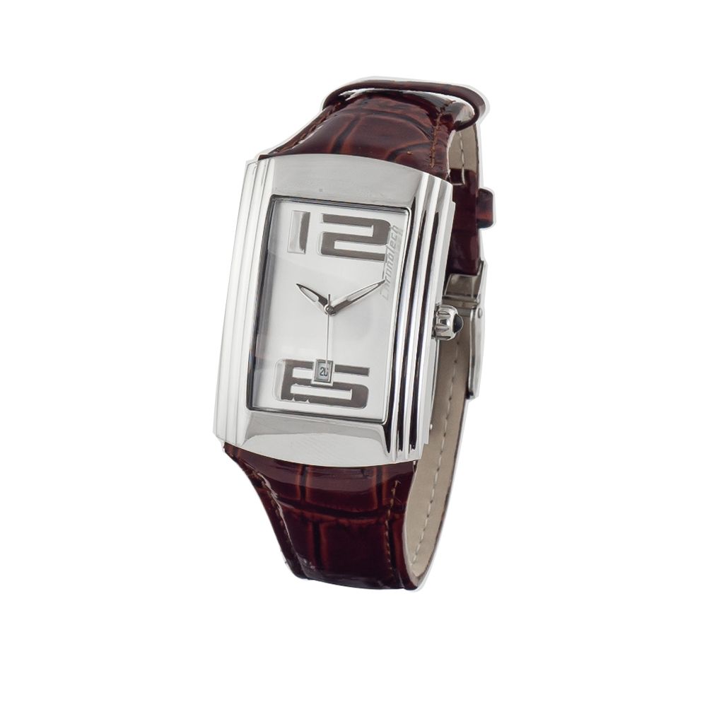 Chronotech Brown Leather Watch - ACCEXO