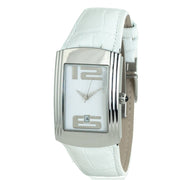 Chronotech White Leather Watch - ACCEXO