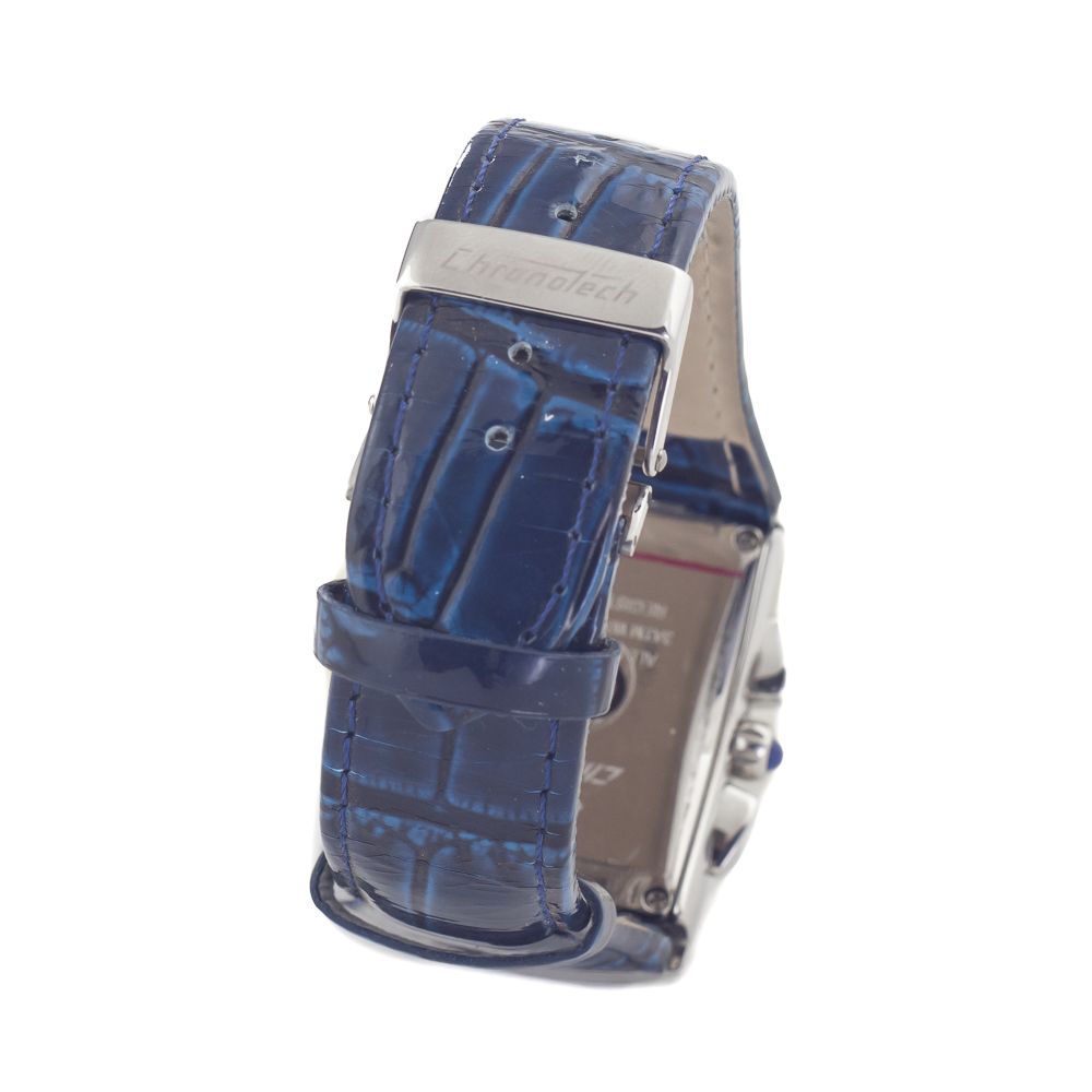 Chronotech Blue Leather Watch - ACCEXO