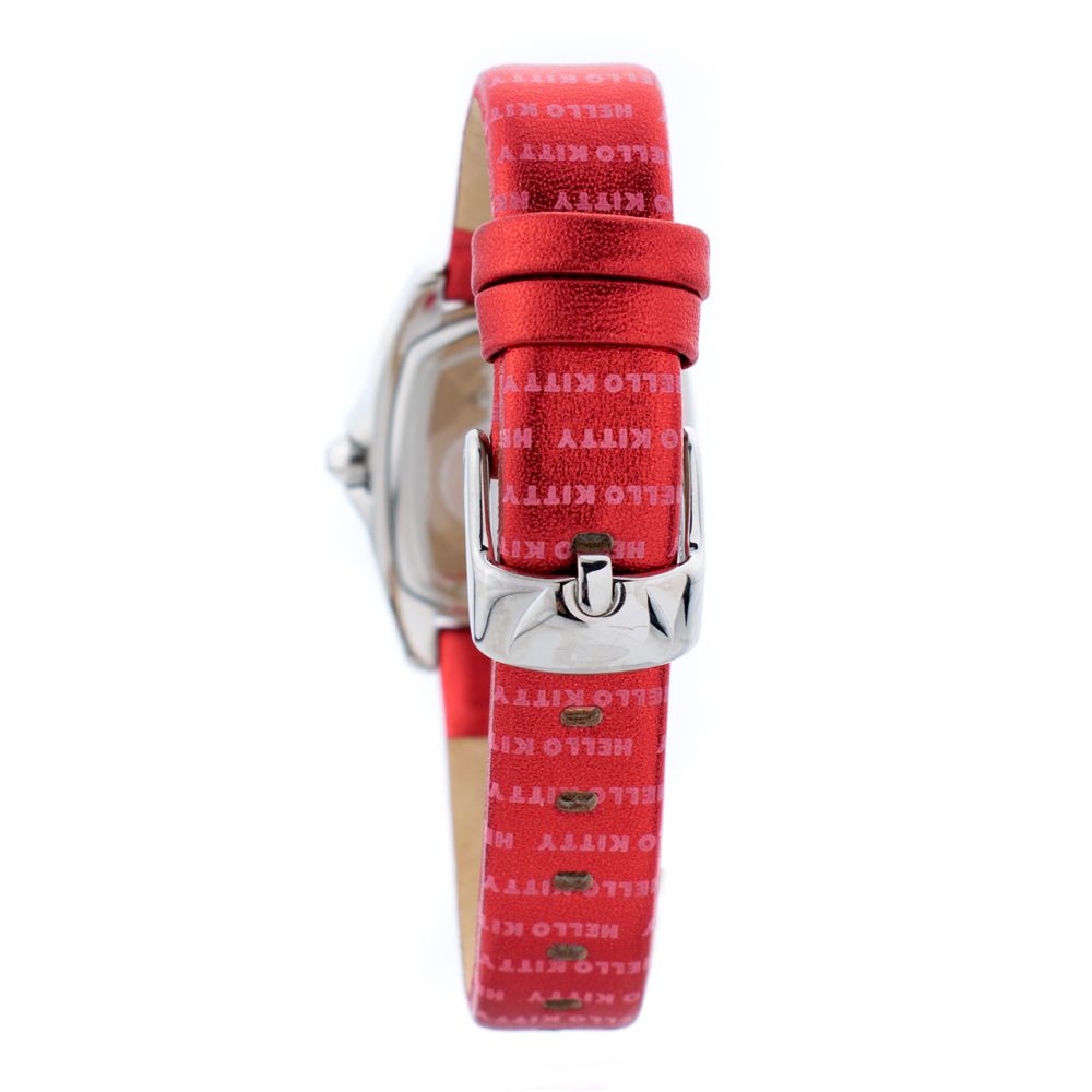 Chronotech Red Leather Watch - ACCEXO
