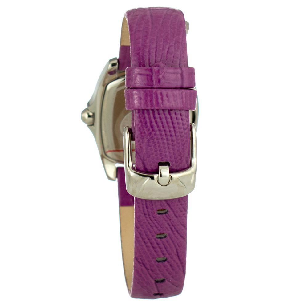 Chronotech Purple Leather Watch - ACCEXO