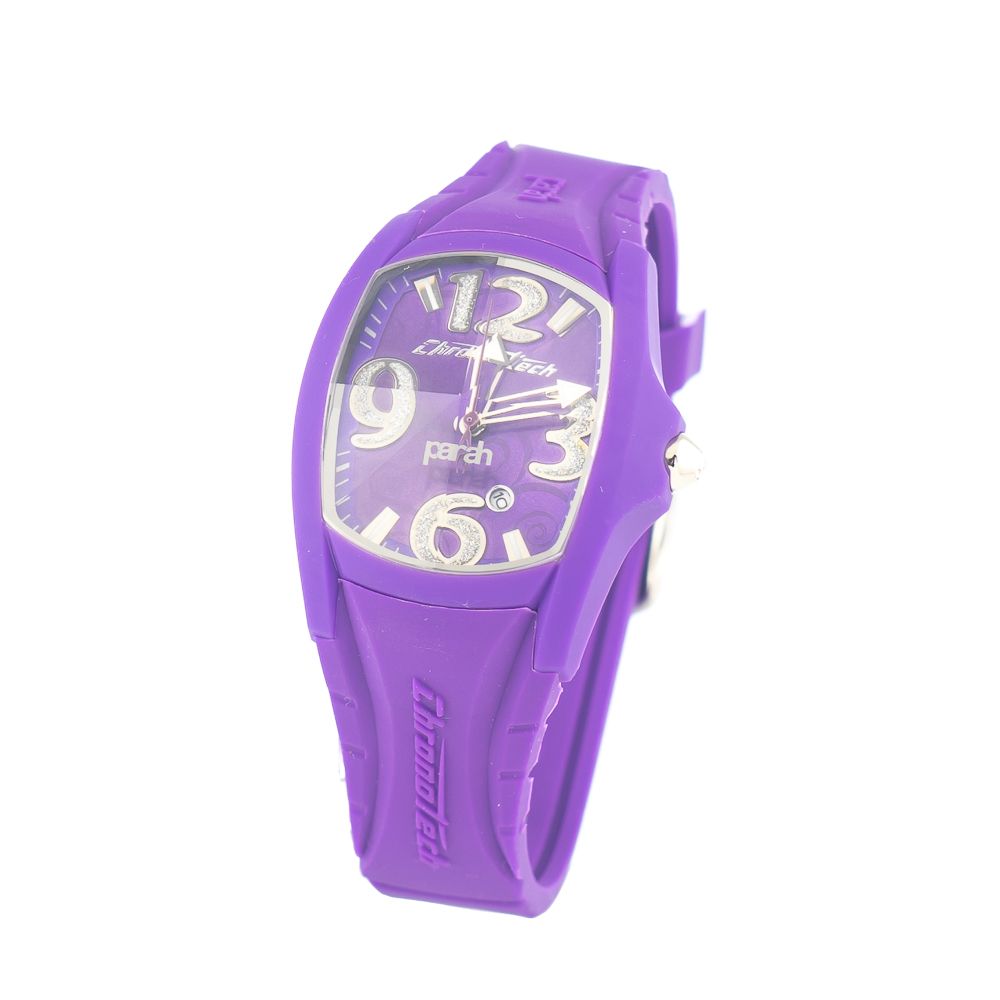 Chronotech Purple Rubber Watch - ACCEXO