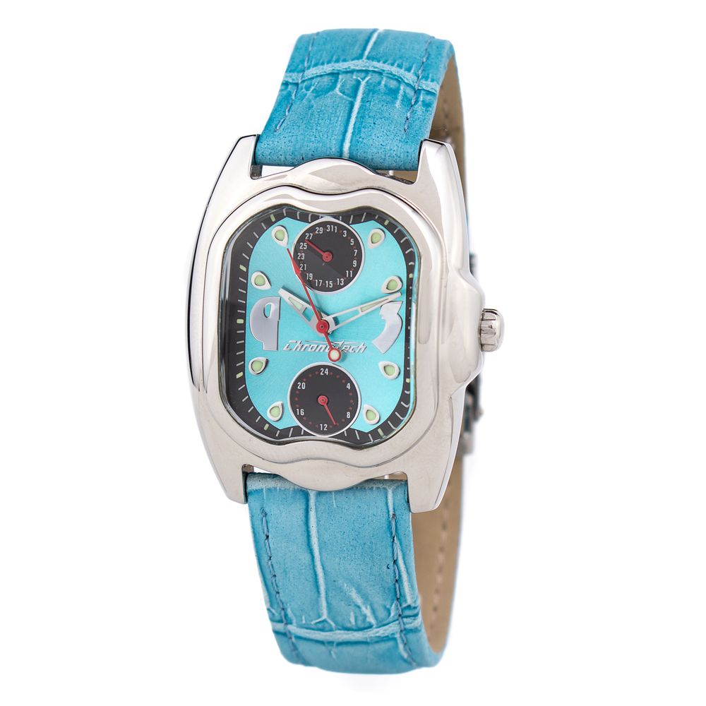 Chronotech Blue Leather Watch - ACCEXO