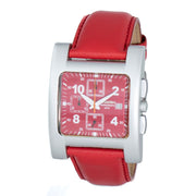 Chronotech Red Leather Watch - ACCEXO