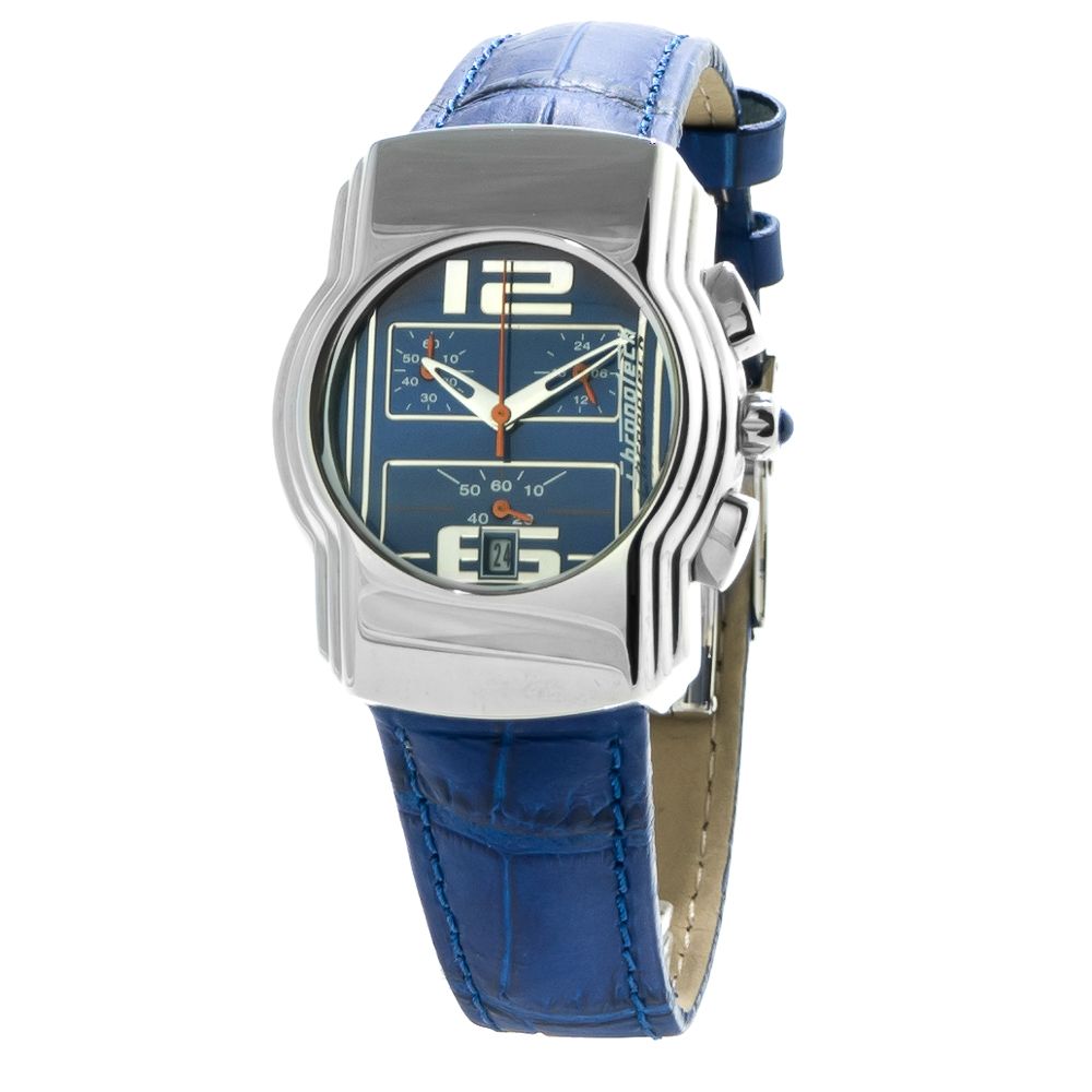 Chronotech Blue Leather Watch - ACCEXO