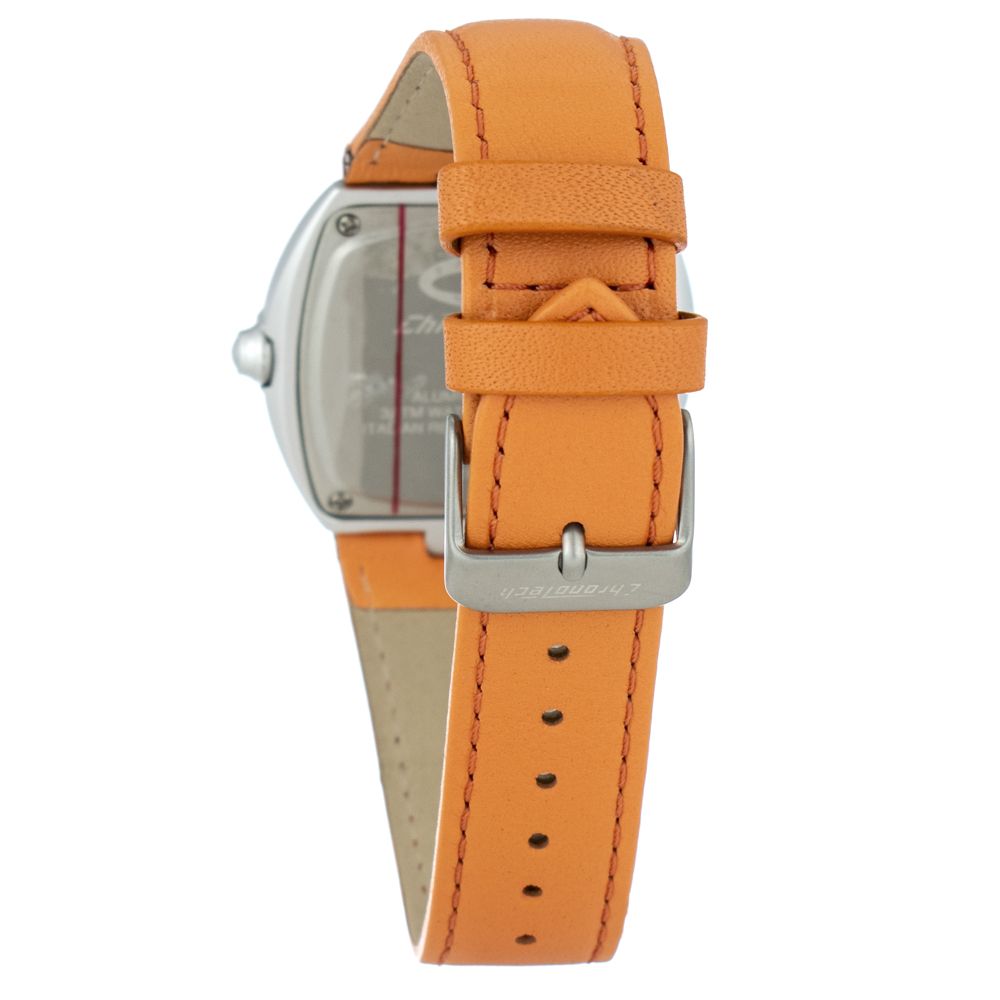 Chronotech Orange Leather Watch - ACCEXO