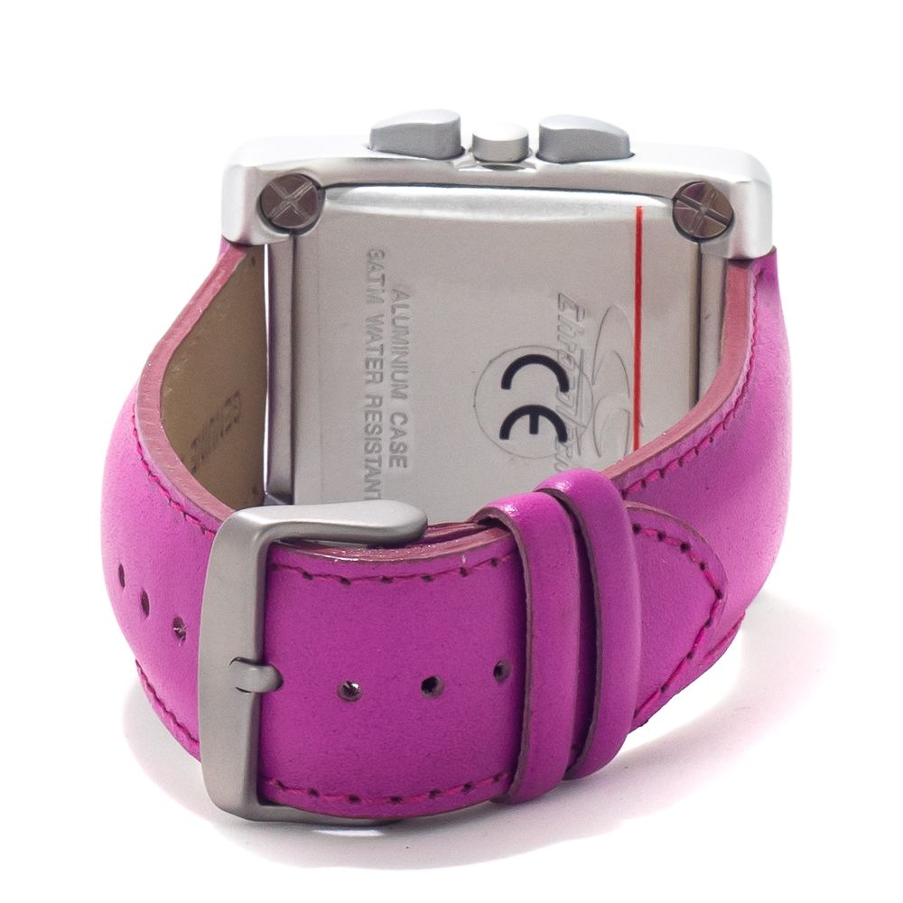 Chronotech Purple Leather Watch - ACCEXO