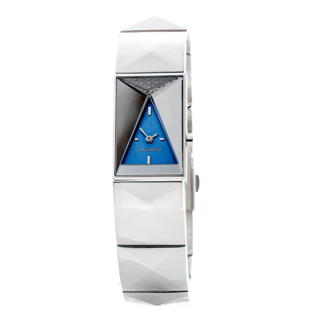 Chronotech Silver Steel Watch - ACCEXO