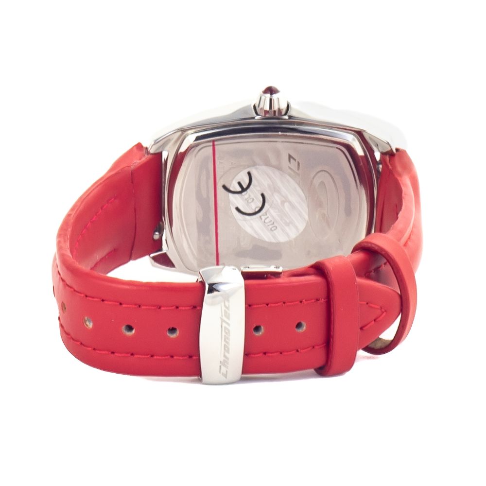 Chronotech Red Leather Watch - ACCEXO