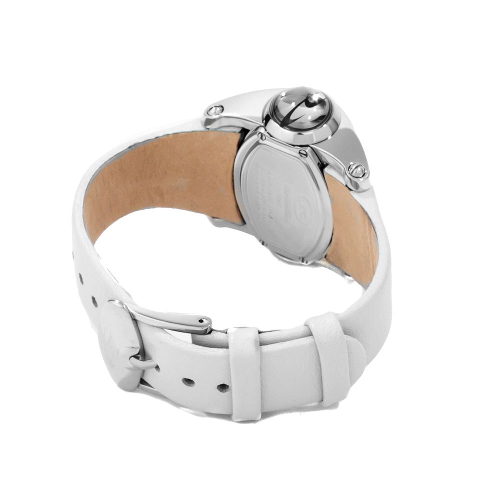 Chronotech White Leather Watch - ACCEXO