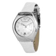 Chronotech White Leather Watch - ACCEXO
