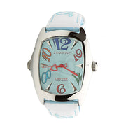Chronotech Blue Leather Watch - ACCEXO
