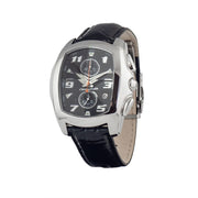 Chronotech Black Leather Watch - ACCEXO