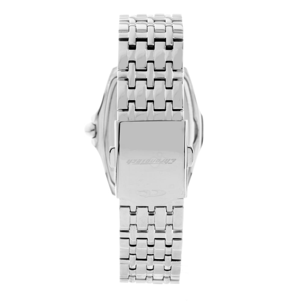 Chronotech Silver Steel Watch - ACCEXO