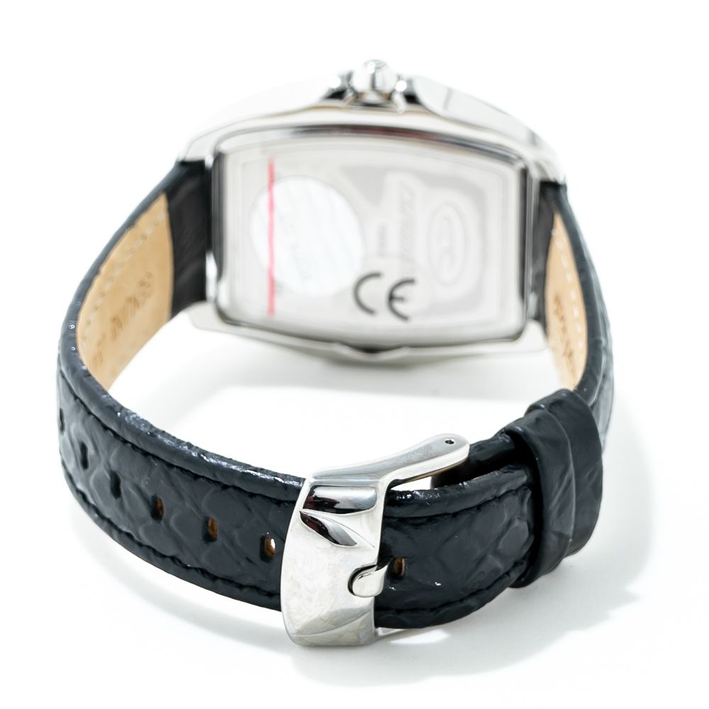 Chronotech Black Leather Watch - ACCEXO