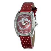 Chronotech Red Leather Watch - ACCEXO