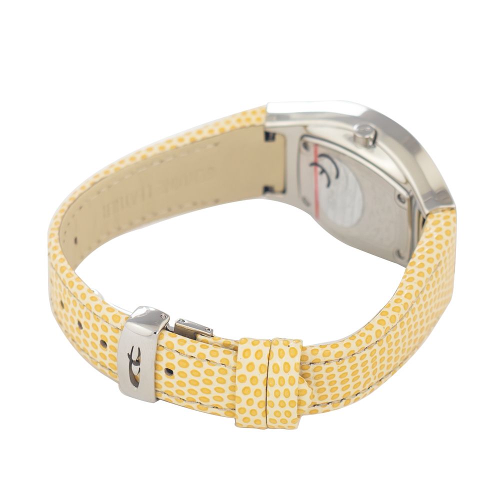 Chronotech Yellow Leather Watch - ACCEXO