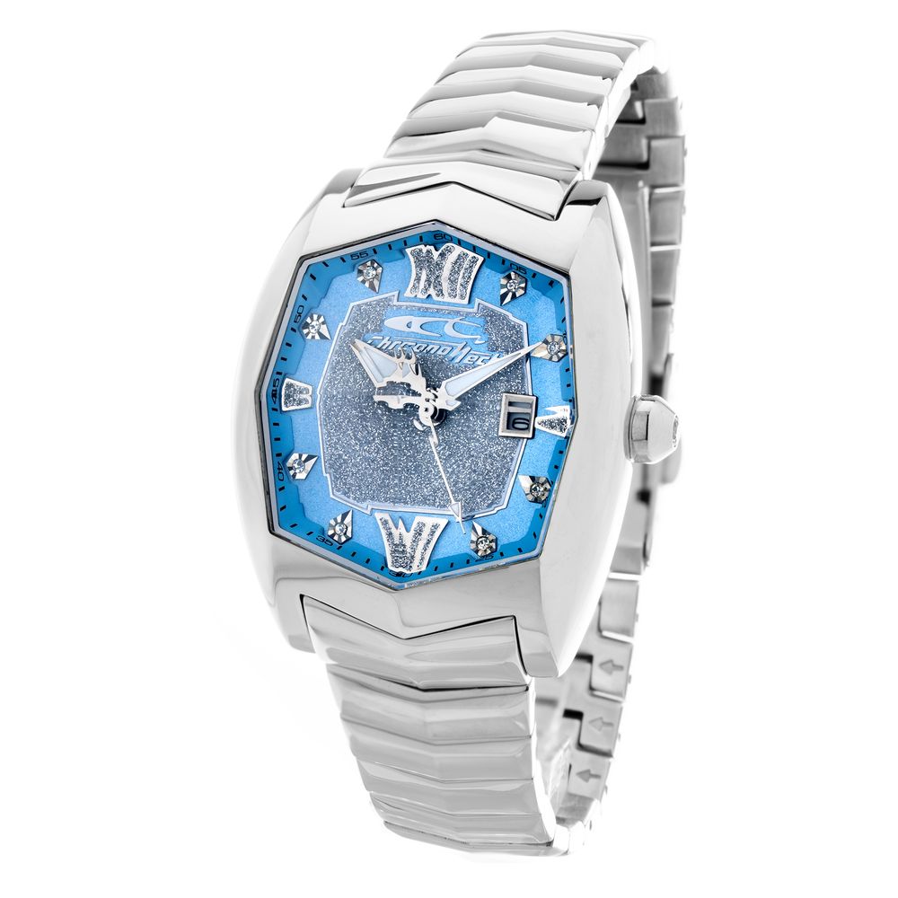 Chronotech Silver Steel Watch - ACCEXO