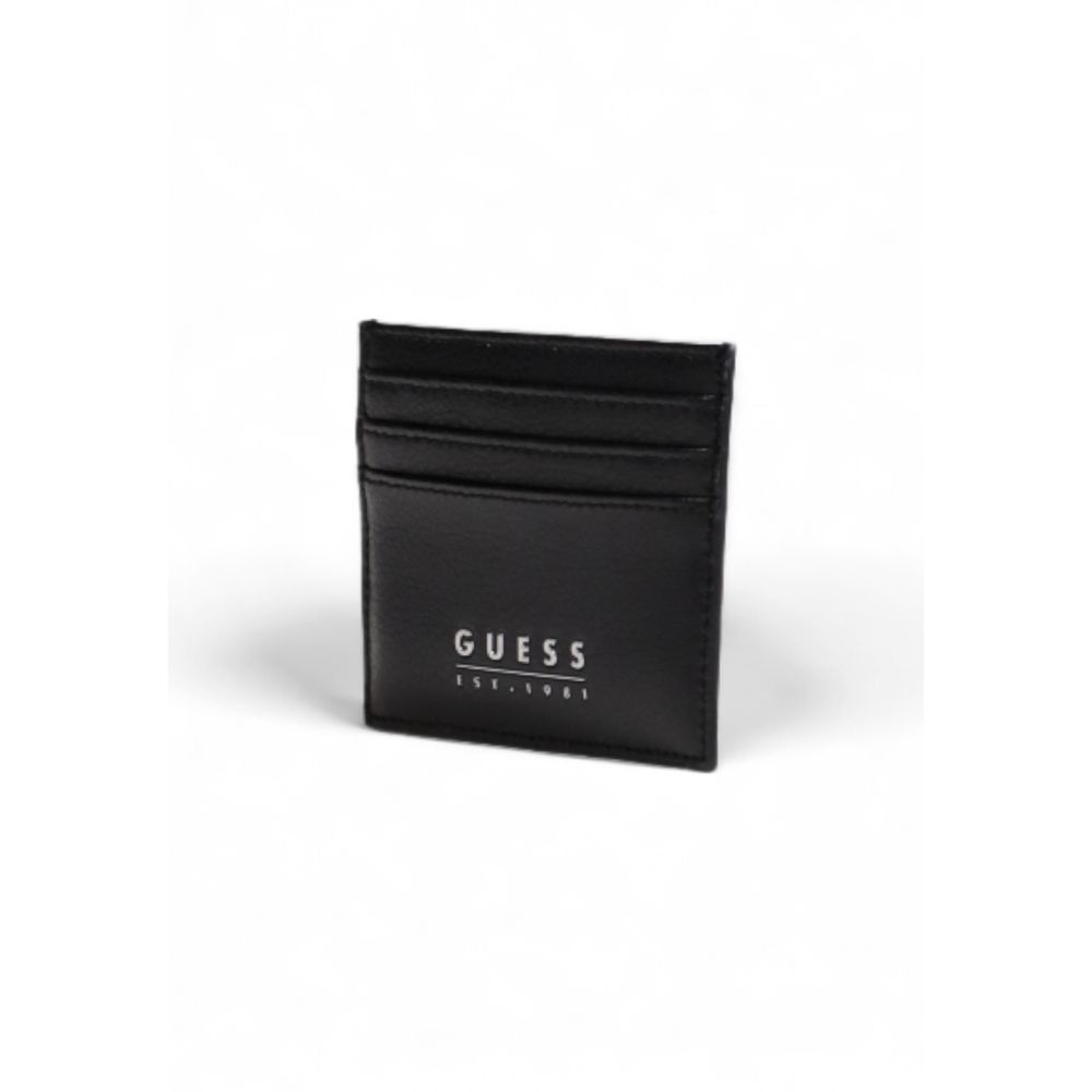 Guess Black Leather Wallet - ACCEXO